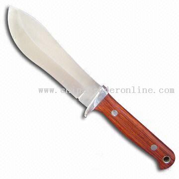 Hunting Knife with 440C Blade and Pakkawood Handle from China